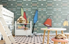 Обои P162606-W фото в интерьере детская превью
