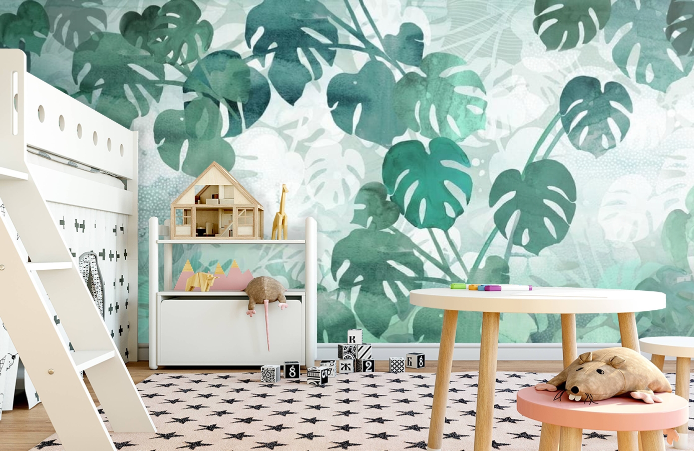 Обои P260501-10 фото в интерьере детская