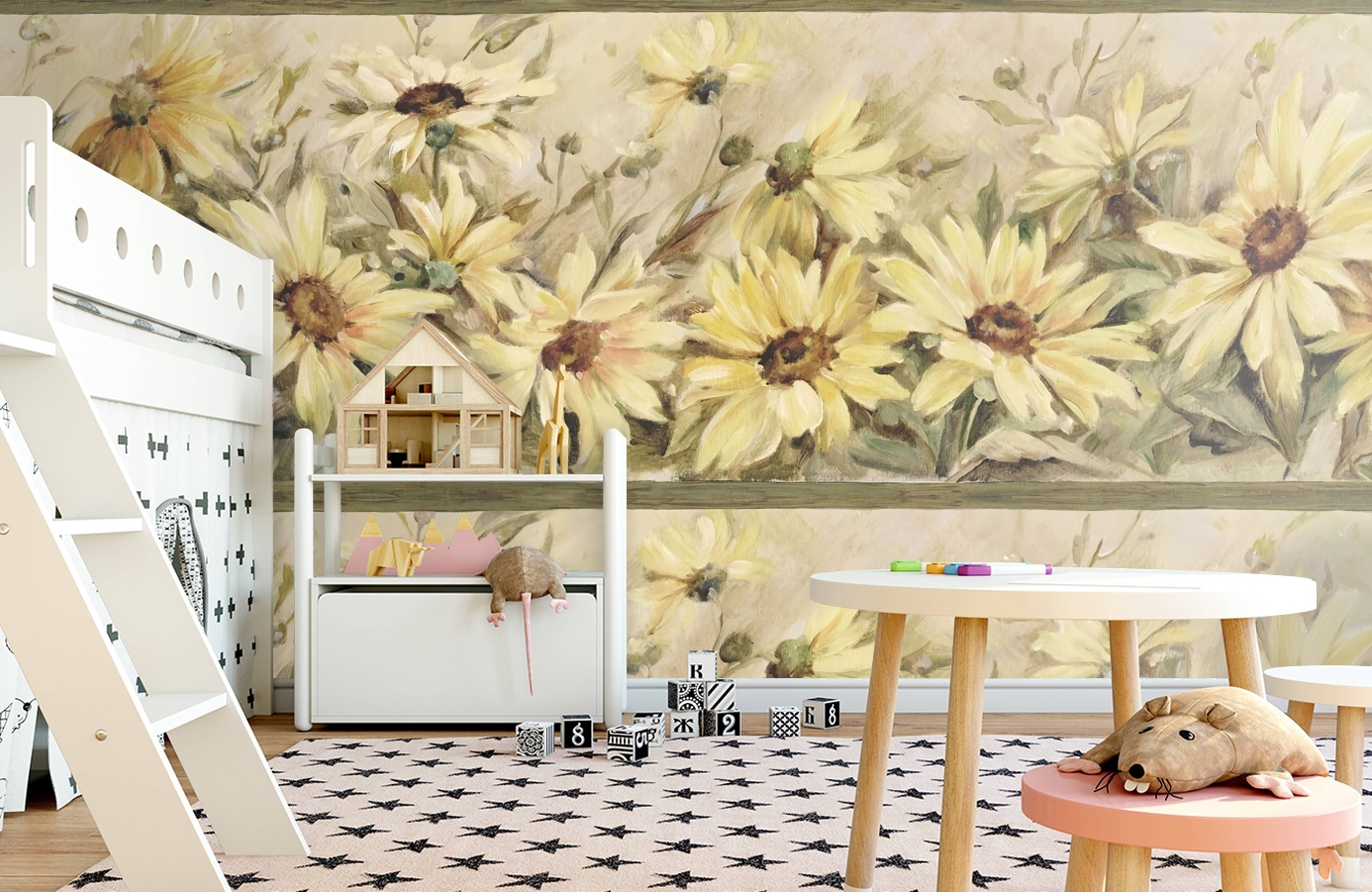 Обои CBB2231 фото в интерьере детская