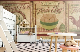 Обои CBB2262 фото в интерьере детская превью