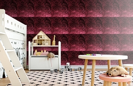 Обои 374 BORDEAUX фото в интерьере детская превью