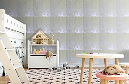 Обои 486 BLANC фото в интерьере детская превью