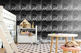 Обои 486 NOIR фото в интерьере детская превью