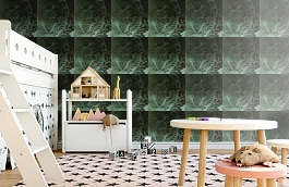 Обои 564 VERT фото в интерьере детская превью