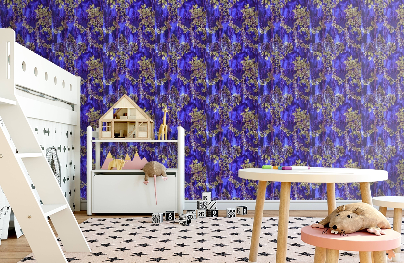Обои GEORGES-SAND-P_-15 фото в интерьере детская