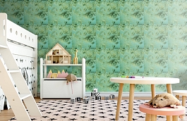 Обои HERNANI-P-04 фото в интерьере детская превью