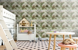 Обои ROSES_ANCIENNES_P__08 фото в интерьере детская превью