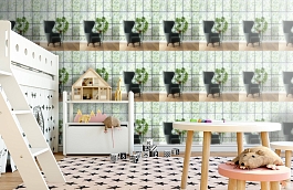 Обои ERG-01 фото в интерьере детская превью
