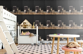 Обои PHE-17 фото в интерьере детская превью