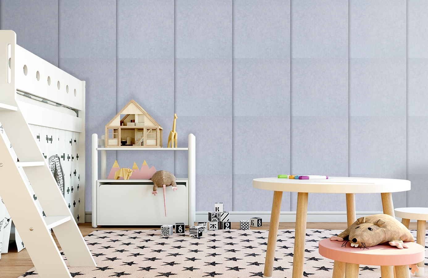 Обои 48447 фото в интерьере детская