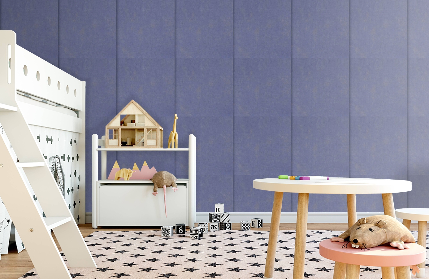 Обои 48457 фото в интерьере детская