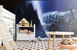 Обои 1420 lev5 811 фото в интерьере детская превью