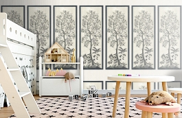 Обои 113/14041 фото в интерьере детская превью