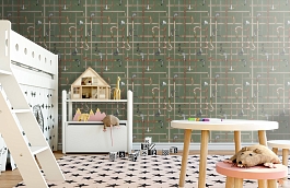 Обои 114-14027 фото в интерьере детская превью