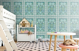 Обои 117-5014 фото в интерьере детская превью