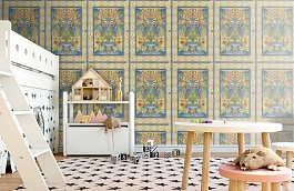 Обои 117-5015 фото в интерьере детская превью