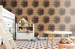Обои 77/3008 фото в интерьере детская превью