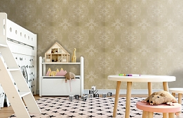 Обои Antique Lace Wallpaper Go фото в интерьере детская превью