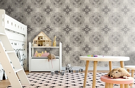 Обои Antique Lace Wallpaper Va фото в интерьере детская превью
