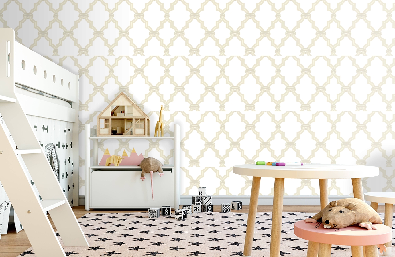Обои CCE130134 фото в интерьере детская