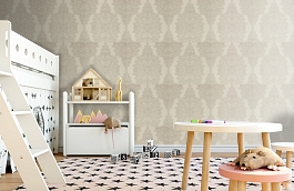 Обои Topoli 37-Cream фото в интерьере детская превью
