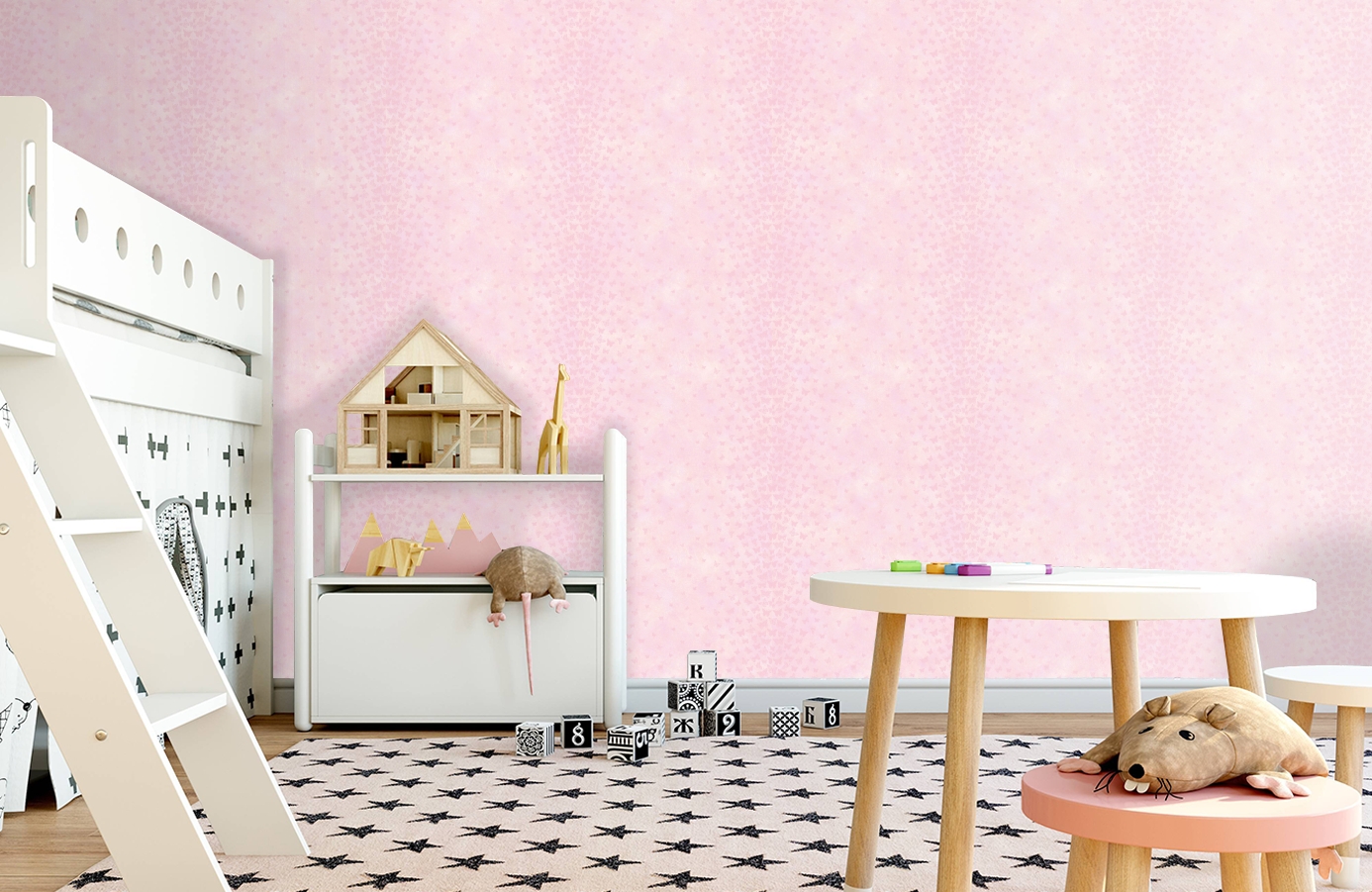 Обои TOT47252 фото в интерьере детская