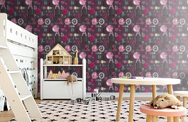 Обои WU17644 фото в интерьере детская превью