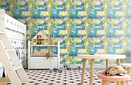 Обои YH-17926 фото в интерьере детская превью