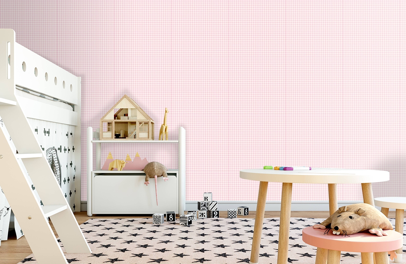 Обои 115648 фото в интерьере детская