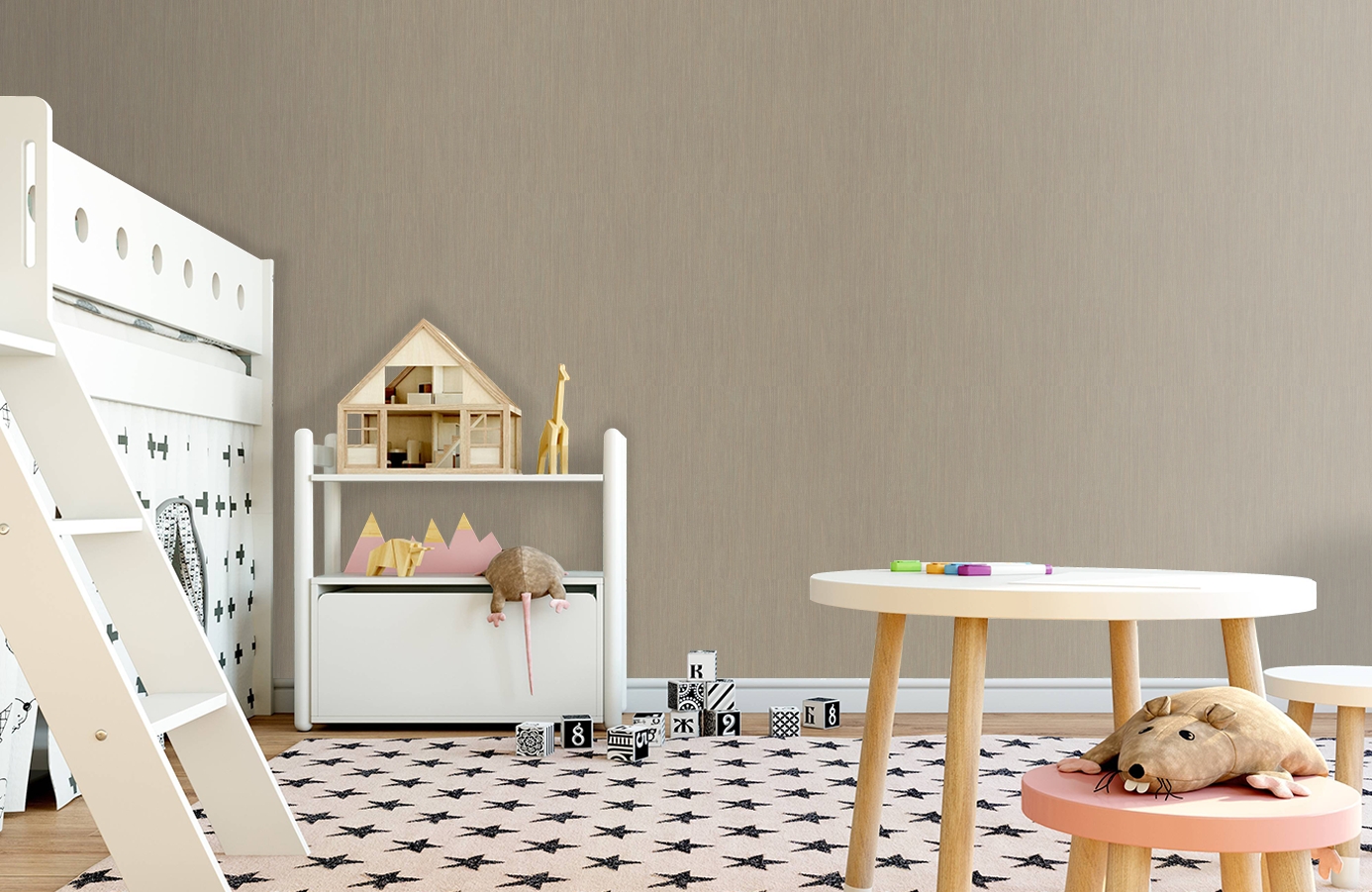 Обои 35761 фото в интерьере детская