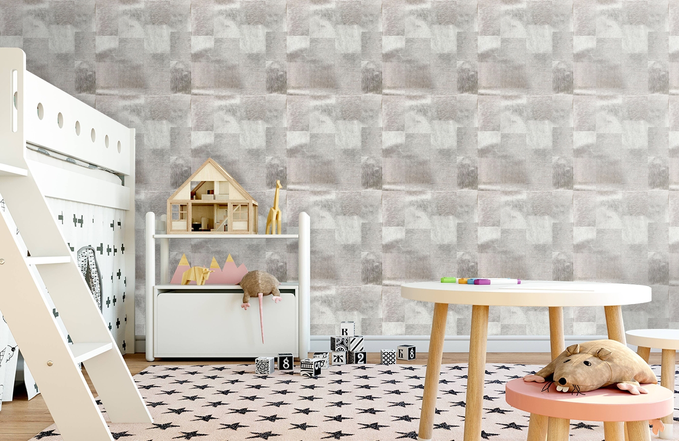 Обои 35803 фото в интерьере детская