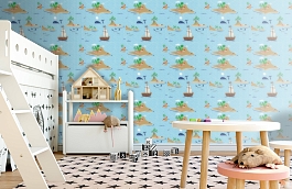 Обои 51002 фото в интерьере детская превью