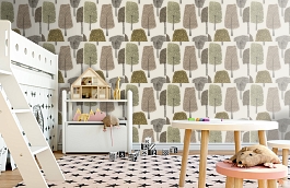 Обои 111086 фото в интерьере детская превью