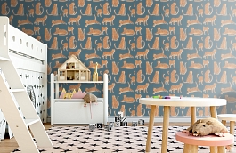 Обои 112206 фото в интерьере детская превью