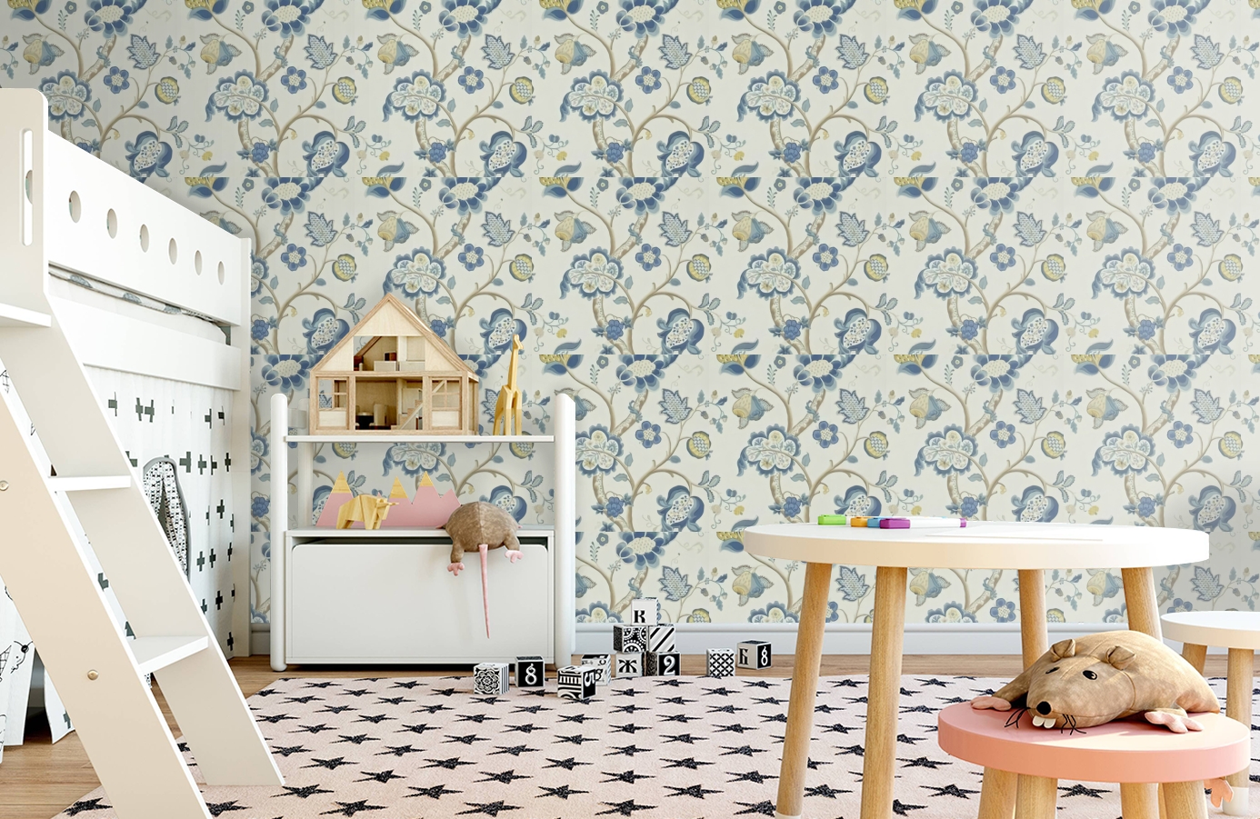 Обои DVIWRO102 фото в интерьере детская