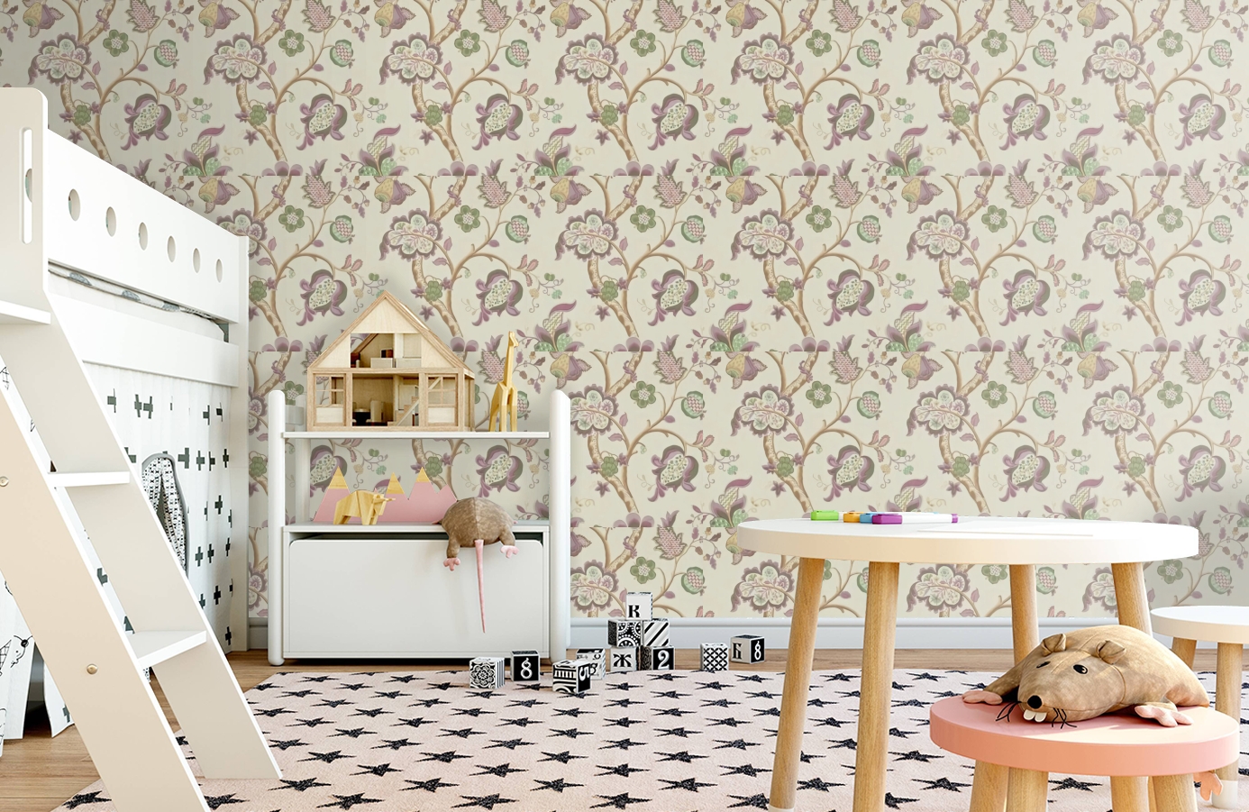 Обои DVIWRO106 фото в интерьере детская