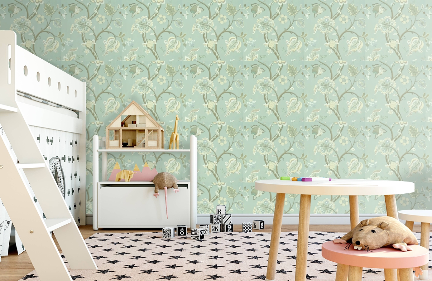 Обои DVIWRO107 фото в интерьере детская