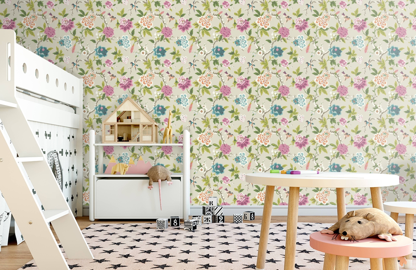 Обои GP5902 фото в интерьере детская