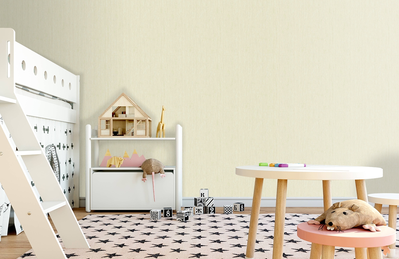Обои SH5619 фото в интерьере детская