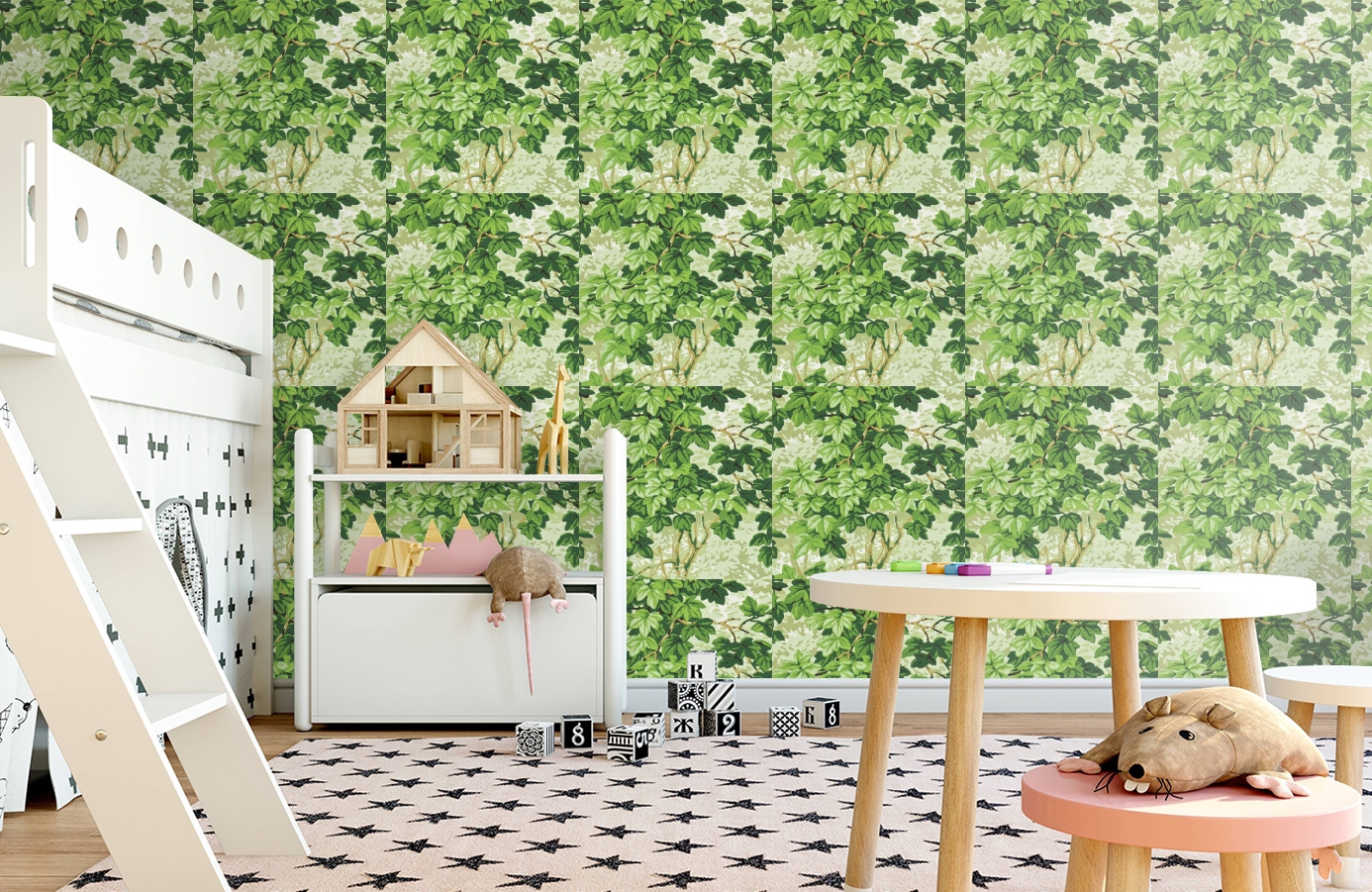 Обои ZINW310061 фото в интерьере детская