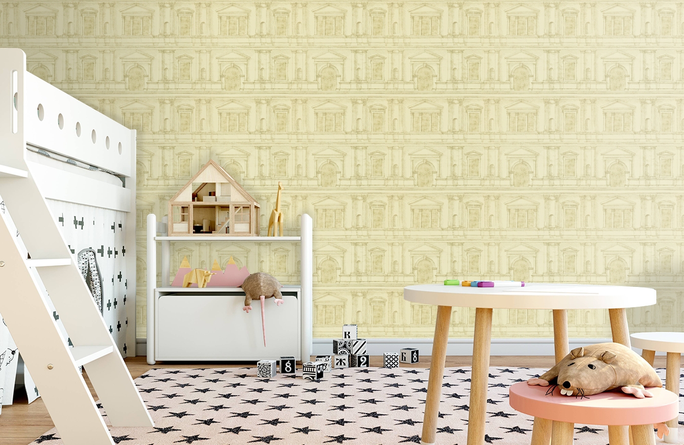 Обои ZINW310082 фото в интерьере детская