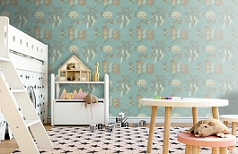 Обои ZTRA03003 фото в интерьере детская превью