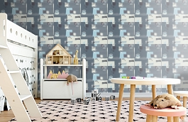 Обои 30089-1 фото в интерьере детская превью