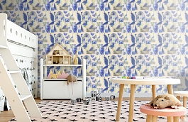 Обои 33634-1 фото в интерьере детская превью