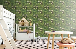 Обои 33635-1 фото в интерьере детская превью