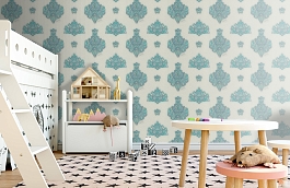 Обои 33928-1 фото в интерьере детская превью