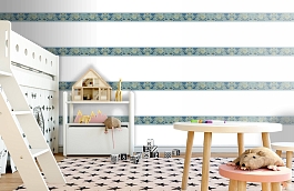 Обои 34078-1 фото в интерьере детская превью
