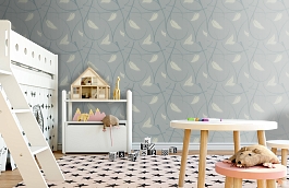 Обои 34214-3 фото в интерьере детская превью