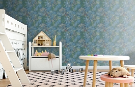 Обои 36630-1 фото в интерьере детская превью