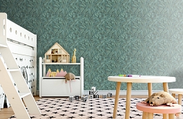 Обои 36885-1 фото в интерьере детская превью